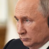 Pour Vladimir Poutine, l'arrestation des voix critiques est nécessaire dans le cadre de l'offensive russe en Ukraine (archives).
